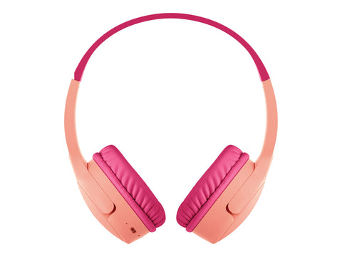 BELKIN SoundForm Mini Wired On-Ear Headphones USB-C & 3.5mm Pink