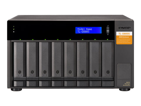 QNAP TL-D800S 8-bay desktop SATA JBOD expansion unit