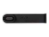 EATON TRIPPLITE USB-C Dock - 4K HDMI USB 3.2 Gen 1 USB-A Hub GbE Memory Card 100W PD Charging Detachable Cord