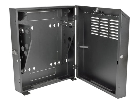 EATON TRIPPLITE SmartRack 4U Low-Profile Vertical-Mount Switch-Depth Wall-Mount Rack Enclosure Cabinet