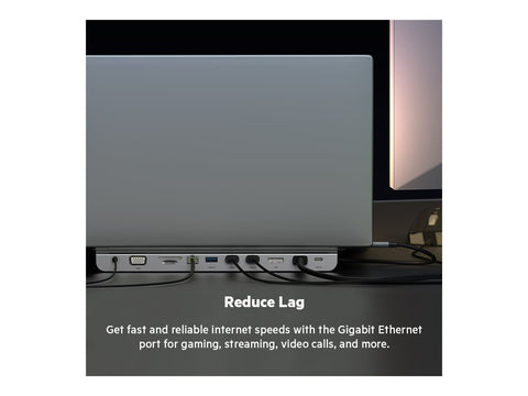 BELKIN Station daccueil USB-C Docking 2 écrans HDMI DP VGA 100W PD
