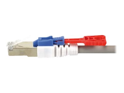 MCL CAT6A S/FTP LSZH Patch cable lockabled - 1m