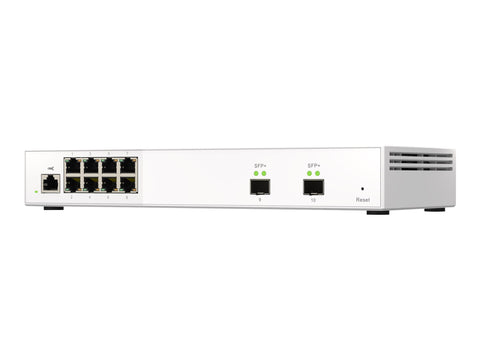 QNAP QSW-M2108-2S 8 port 2.5Gbps 2 port 10Gbps SFP+ web managed switch