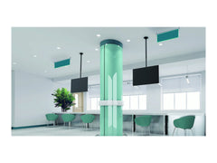 NEOMOUNTS FPMA-C340BLACK Support de plafond pour écran de 32-75p - h 106-156 cm