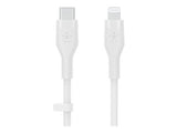 BELKIN Câble USB-C vers Lightning Silicon 2m Blanc
