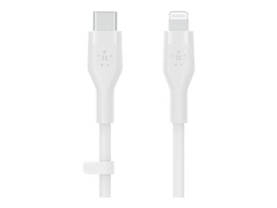 BELKIN Câble USB-C vers Lightning Silicon 2m Blanc
