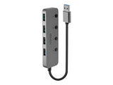 LINDY 4 port USB 3.0 hub with on/off switch