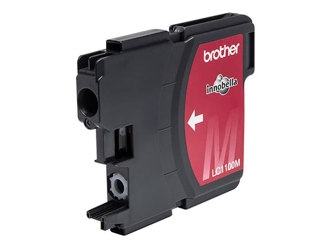 BROTHER LC-1100 cartouche d encre magenta capacité standard 7.5ml 325 pages pack de 1