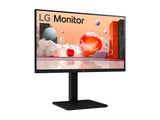 LG 24BA450-B.AEUQ Écran LED - 24 - 1920 x 1080 Full HD (1080p) @ 100 Hz - IPS - 250 cd/m² - 1300:1 - 5 ms - HDMI, VGA, DP- HP