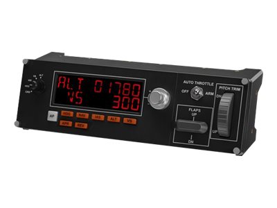 LOGITECH Multi Panel Flight simulator instrument panel wired for PC