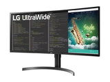 LG 35WN75CP-B 35" Écran LED - incurvé - 35" - 3440 x 1440 UWQHD @100Hz - VA - 300 cd/m² - 2500:1 - HDR10 - 5 ms 2xHDMI, DP, USB-C,HP