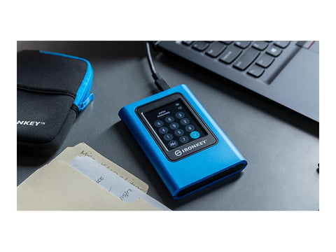 KINGSTON 960Go IronKey Vault Privacy 80 XTS-AES 256-bit Encrypted External SSD