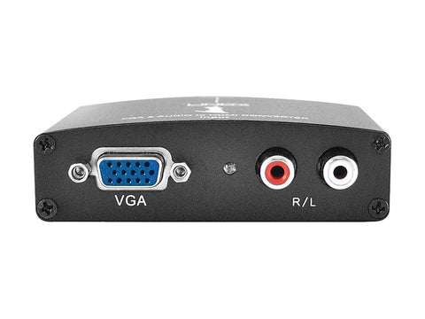 LINDY VGA + Audio to HDMI converter maximum resolution 1080p not scaling
