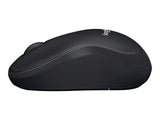 LOGITECH M220 Silent Mouse optical 3 buttons wireless 2.4 GHz USB wireless receiver charcoal