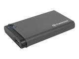 TRANSCEND Kit Boîtier vide pour 2.5p SSD/Disque Dur USB 3.1 Gen 1