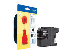 BROTHER LC-121 cartouche d encre noir capacité standard 300 pages 1-pack blister sans alarme