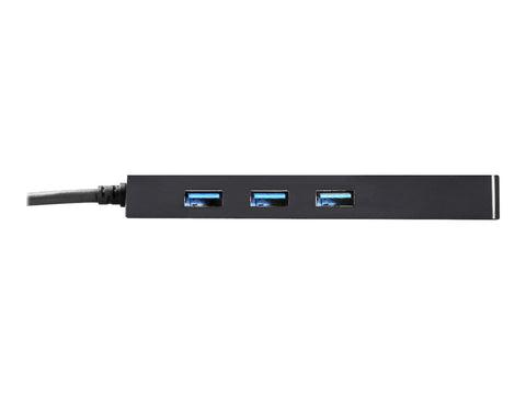 I-TEC USB C Slim HUB 3 Port with Gigabit Ethernet Adapter ideal for New Macbook Macbook Pro 2016 etc. compatible with Thunderbolt 3