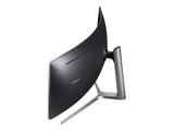 SAMSUNG C49HG90DMU 49in 32:9 Curved 1800R 3840x1080 VA QLED HDR 1ms MPRT 144Hz HDMIx2 DP Dual hinge height adj stand VESA
