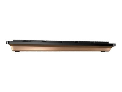 CHERRY DW 9100 SLIM Wireless Desktop USB Bluetooth black/bronze rechargeable (FR)