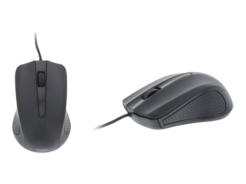 TNB SHARK 1000Dpi Wired Optical Mouse Usb Port Long 1.8M Cable 2 Buttons And Clickable Scroll Mac / Pc / Linux Compatible