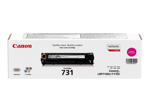 CANON 731-M cartouche de toner magenta capacité standard 1.500 pages pack de 1