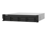 QNAP TS-832PXU-4G 8-Bay AL324 quad-core 1.7GHz rackmount NAS with 250W PSU 4Go DDR4 UDIMM RAM SATA 6Gb/s