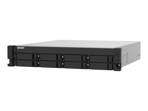 QNAP TS-832PXU-4G 8-Bay AL324 quad-core 1.7GHz rackmount NAS with 250W PSU 4Go DDR4 UDIMM RAM SATA 6Gb/s