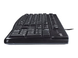 LOGITECH K120 Corded Keyboard black USB (FRA)
