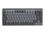 LOGITECH MX Mechanical Mini Minimalist Wireless Illuminated Keyboard - GRAPHITE - (FR) - 2.4GHZ/BT - N/A - CENTRAL - TACTILE