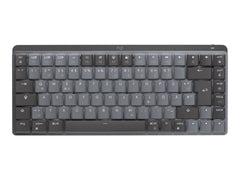 LOGITECH MX Mechanical Mini Minimalist Wireless Illuminated Keyboard - GRAPHITE - (FR) - 2.4GHZ/BT - N/A - CENTRAL - TACTILE