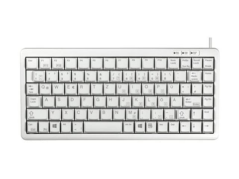 CHERRY Compact corded Keyboard PS/2 USB grey (US)