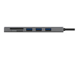 TRUST Hub USB-C HALYX 5 ports 3 USB 1 SD et 1 micro-SD