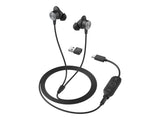 LOGITECH Zone Wired Earbuds Teams - Graphite - EMEA