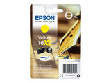 EPSON 1LB 16XL ink cartridge yellow high capacity 6.5ml 450 pages 1-pack blister without alarm