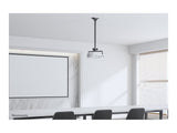 NEOMOUNTS CL25-550BL1 Support de plafond pour vidéoprojecteur - h 74.5-114.5 cm - installation facile - orientable