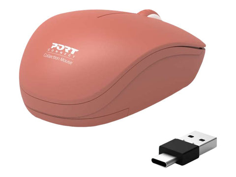 PORT DESIGNS Mouse Collection Wireless Terracota