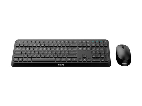 PHILIPS SPT6407B Wireless Combo Clavier/souris AZERTY Black
