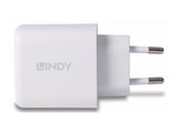 LINDY 65W USB Type A & C GaN Charger