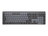 LOGITECH MX Mechanical Wireless Illuminated Performance Keyboard - GRAPHITE - (FR) - 2.4GHZ/BT - N/A - CENTRAL - TACTILE