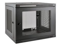 EATON TRIPPLITE SmartRack 9U Low-Profile Switch-Depth-Plus Wall-Mount Mini Rack Enclosure
