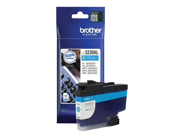 BROTHER LC-3239XLC Cyan Ink 5000 pages
