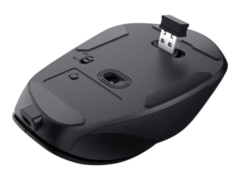 TRUST Souris sans fil FYDA rechargeable - Noire