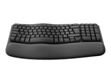 LOGITECH Wave Keys for Business - GRAPHITE - (FRA) - 2.4GHZ/BT - CENTRAL-419 - B2B