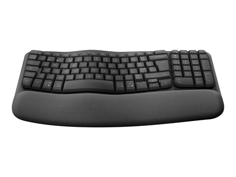 LOGITECH Wave Keys for Business - GRAPHITE - (FRA) - 2.4GHZ/BT - CENTRAL-419 - B2B