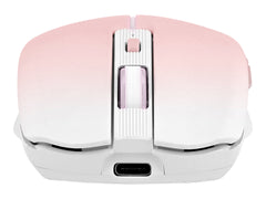 TNB GRADIENT - Dual connect rechargeable colorful wireless mouse - pink