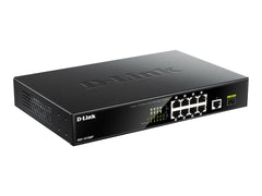 D-LINK 8 Gigabit PoE/PoE+ ports And 1 Gigabit port And 1 SFP port Metallic 125W PoE budget