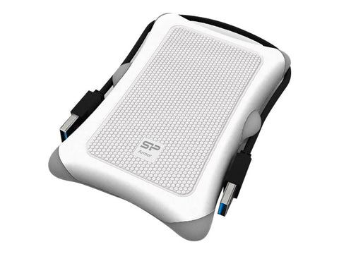 SILICON POWER External 2.5p HDD case A30 SATA USB 3.0 Anti-Shock White