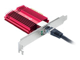 TP-LINK 10 Gigabit PCI Express Network Adapter PCIe 3.0x4 Include CAT6A Ethernet Cable