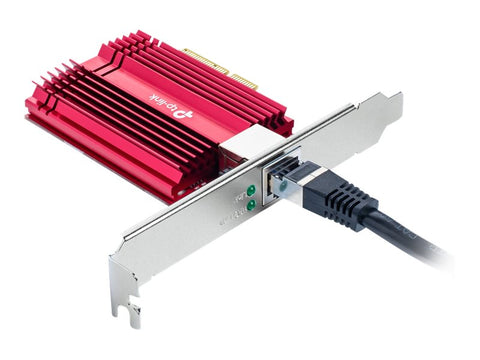 TP-LINK 10 Gigabit PCI Express Network Adapter PCIe 3.0x4 Include CAT6A Ethernet Cable