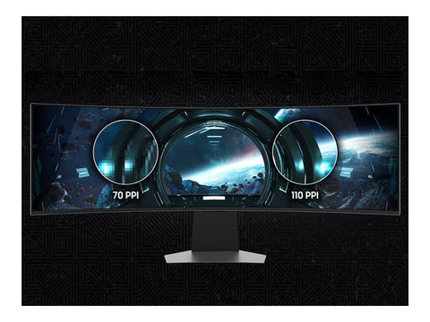 SAMSUNG LS49DG954SUXEN ODYSSEY OLED G9 G95SD 49p 240Hz SMART 1800R DWQHD 5120x1440 240Hz QD-OLED Glare-Free 0.03ms 1800R (P)